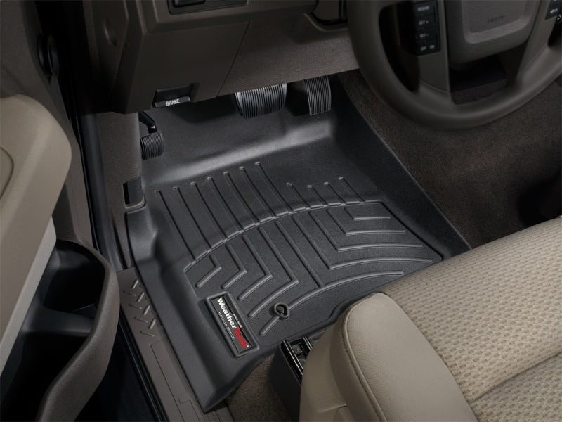 WeatherTech DigitalFit Front FloorLiner for Ford F-150 (2008-2010) * Black