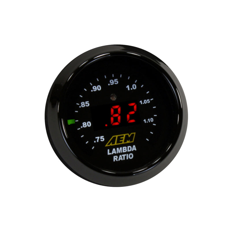 AEM Digital Wideband UEGO Air/Fuel Ratio Gauge with Bosch LSU 4.9 Sensor