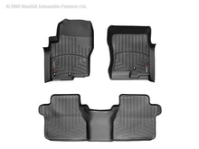 Load image into Gallery viewer, WeatherTech FloorLiner DigitalFit for 2007-2011 Nissan Frontier and Suzuki Equator - Front and Rear, Black, Part #wet441761-440473