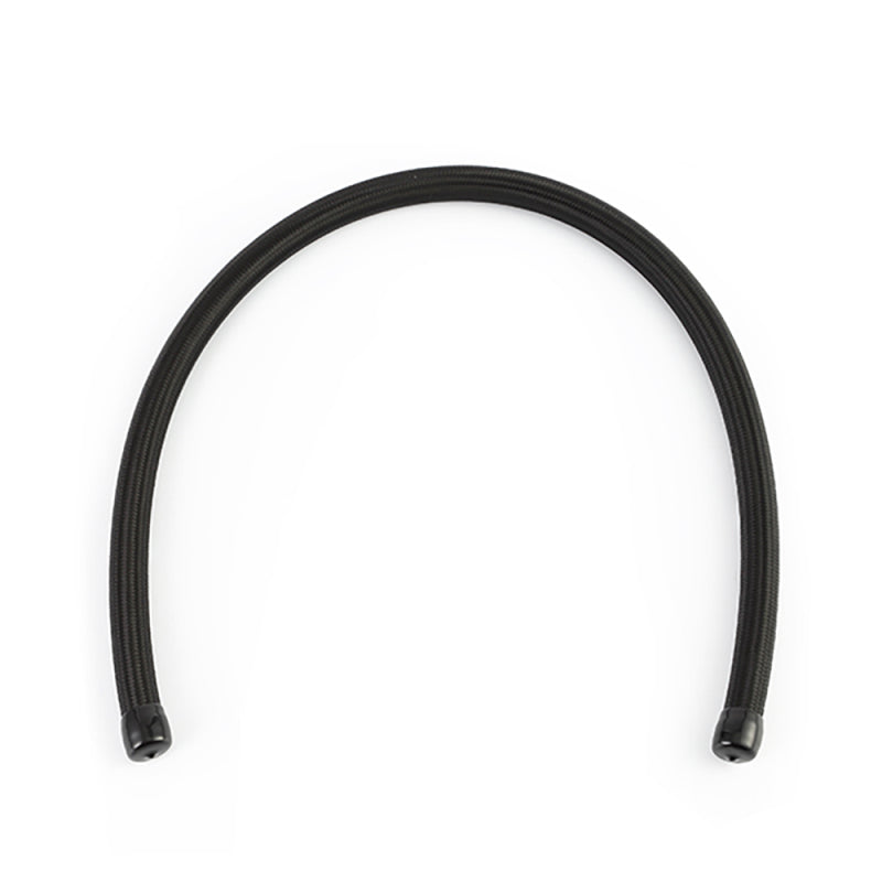 Mishimoto 3 ft Stainless Steel Braided Hose with -10AN Fittings - Black