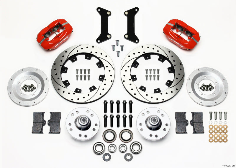 Wilwood Forged Dynalite Front Big Brake Kit 12.19-inch Rotors for 1979-1981 GM G-Body Vehicles