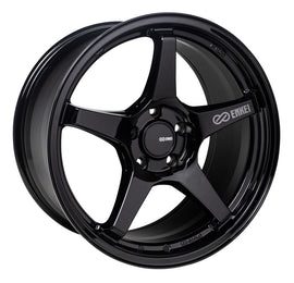 Enkei TS-5 18x9.5 Inch Alloy Wheel with 5x120 Bolt Pattern and 45mm Offset in Black