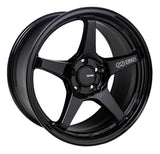 Enkei TS-5 18x8 Alloy Wheel with 5x114.3 Bolt Pattern and Gloss Black Finish