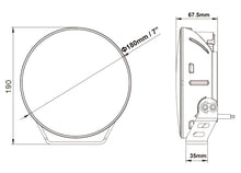 Load image into Gallery viewer, Oracle Lighting Auxiliary LED Light with TIR and Reflector Technology - Part #orl2915-023