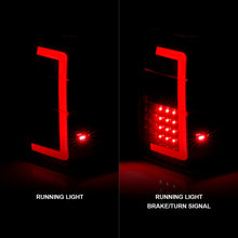 Load image into Gallery viewer, ANZO 07-17 Ford Expedition LED Tail Lights with Light Bar and Smoke Lens, Black Housing