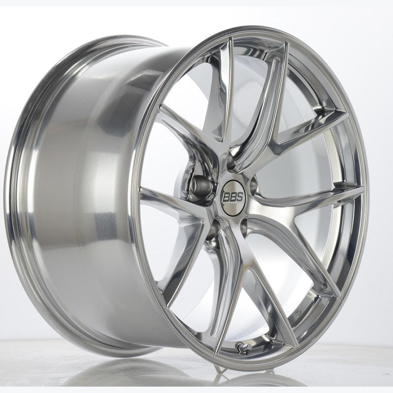 BBS CI-R 19x9 Inch 5x120 Bolt Pattern Ceramic Polished Wheel with Rim Protector * Part No. BBS CI2203CP