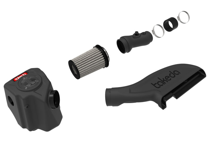 aFe Takeda Momentum Pro Dry S Cold Air Intake System for 2018-2021 Subaru WRX STI with Pro DRY S Filter