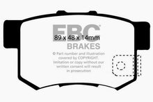 Load image into Gallery viewer, EBC Ultimax OEM Replacement Brake Pads for Honda Accord and Prelude - Part Number ebcUD537