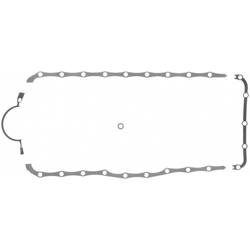 Fel-Pro 1820 Engine Oil Pan Gasket Set with Rubber-Coated Fiber for Reliable Sealing