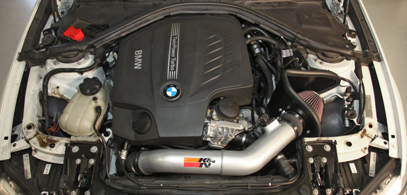 K&N Engineering Typhoon Performance Cold Air Intake System for 2012-2016 BMW 335i and 435i with Part Number KNN69-2027TS