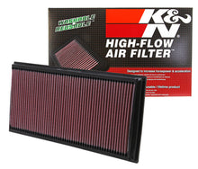 Load image into Gallery viewer, K&amp;N Engineering Part 33-2857 High-Flow Reusable Air Filter for Porsche Cayenne, Audi TT Quattro, Volkswagen Touareg