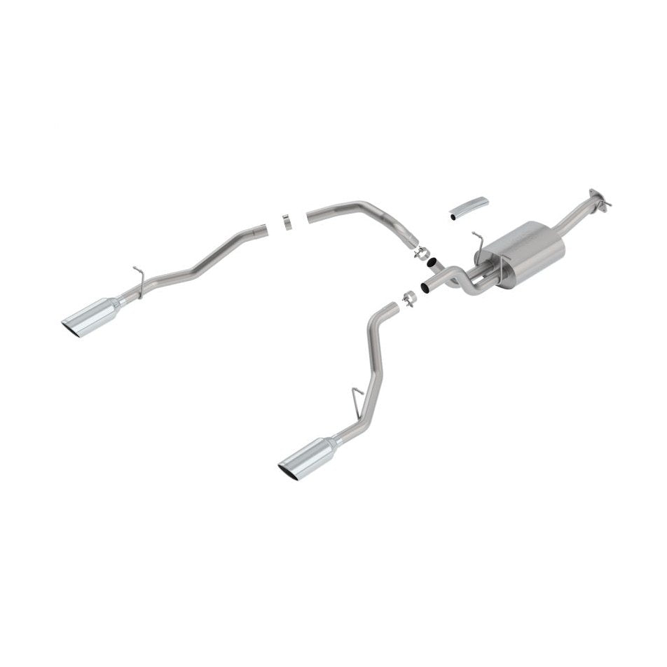 Borla Touring Cat-Back Exhaust System for 2019-2024 Ram 1500 5.7L V8 Crew Cab Short Bed * Fits models with G/T Package and Rebel