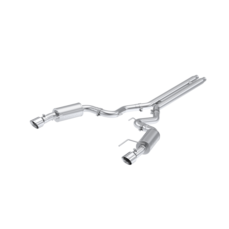 MBRP Armor Lite Series 3-inch Cat-Back Dual Exhaust System for 2024-2026 Ford Mustang GT S650