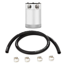 Load image into Gallery viewer, Mishimoto Compact Baffled Oil Catch Can - 2-Port Polished Aluminum