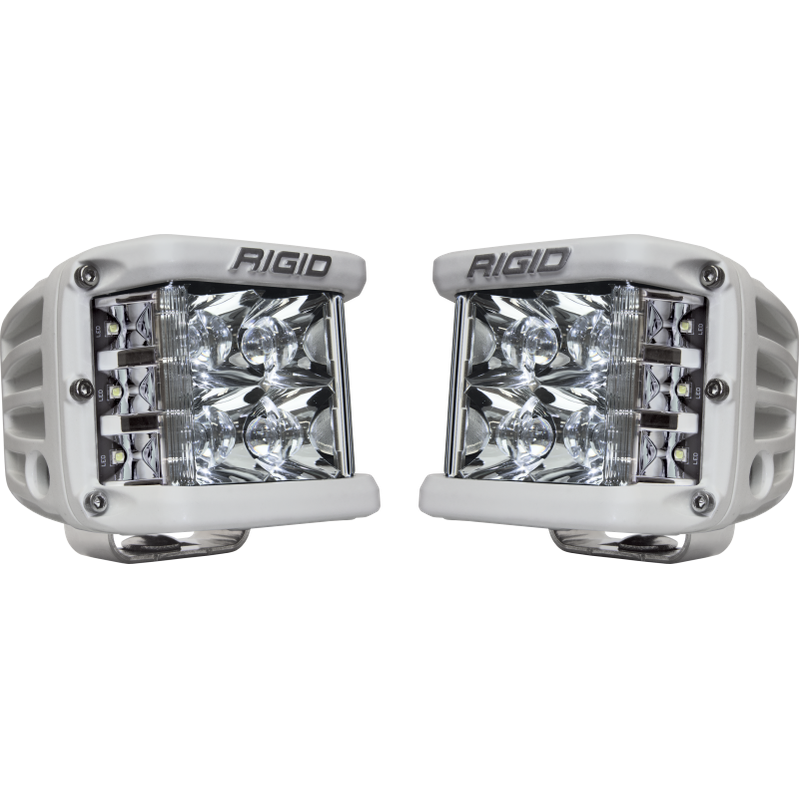 Rigid Industries D-SS PRO Dually-Side Shooter LED Pod Light Set of 2 * White Housing