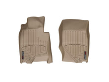 Load image into Gallery viewer, WeatherTech DigitalFit Front FloorLiner for Infiniti G35 and G37 (2007-2012) * Tan