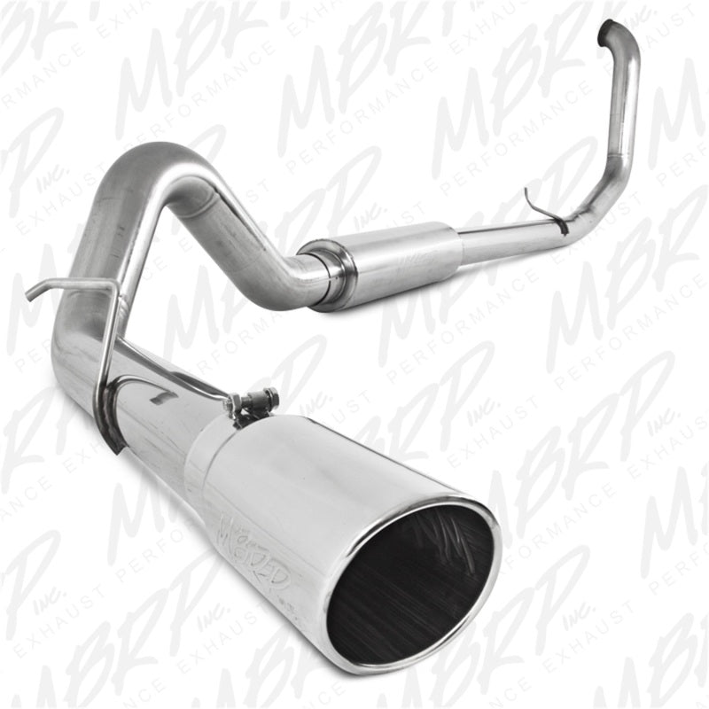 MBRP Armor Plus Series Turbo Back Exhaust System for 1999-2003 Ford F-250/350 7.3L Diesel with Single Side Exit