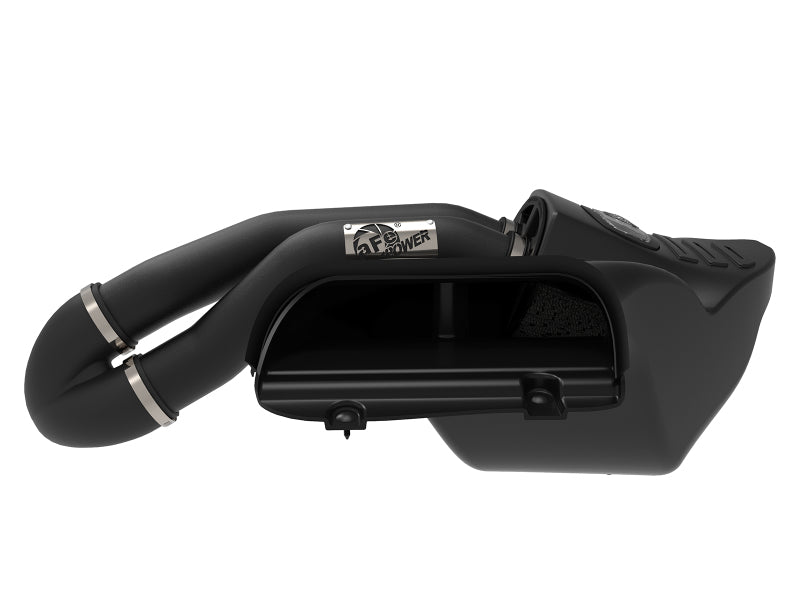 aFe Momentum XP Pro DRY S Cold Air Intake System for Ford F-150 2015-2016 with Black Aluminum Tubes