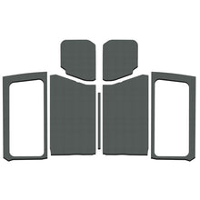 Load image into Gallery viewer, DEI 18-23 Jeep Wrangler JL 2-Door Boom Mat Complete Headliner Kit - 7 Piece in White
