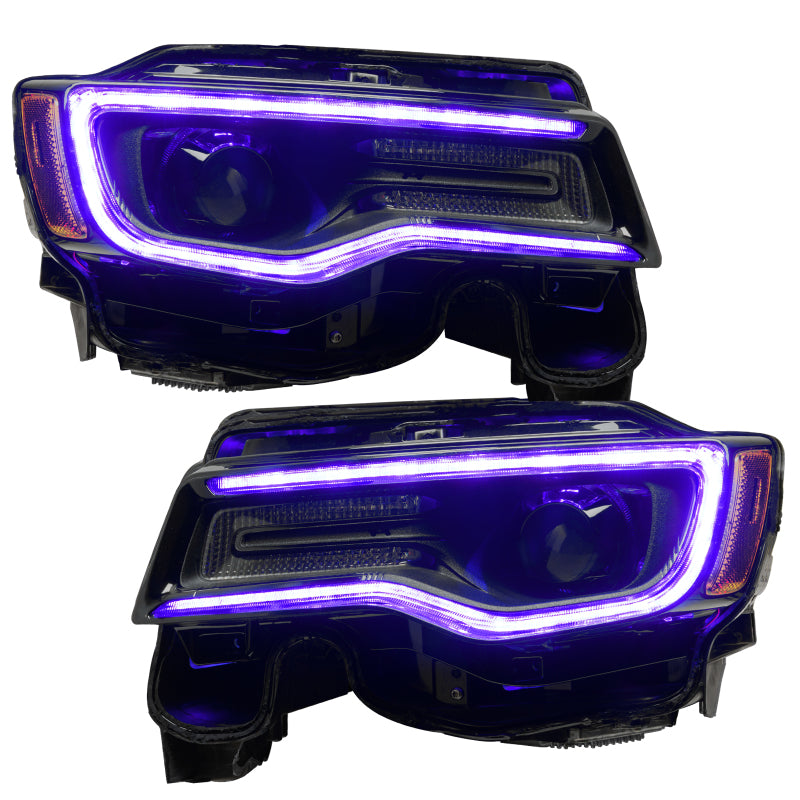 Oracle Lighting Dynamic ColorSHIFT RGB Headlight DRL Kit for Jeep Grand Cherokee