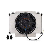 Load image into Gallery viewer, Mishimoto Universal 25-Row Oil Cooler Kit with 8-Inch Slim Fan for Enhanced Vehicle Cooling