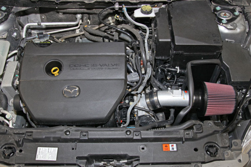 K&N 69 Series Typhoon Performance Cold Air Intake Kit for 2011-2013 Mazda 3 L4-2.0L