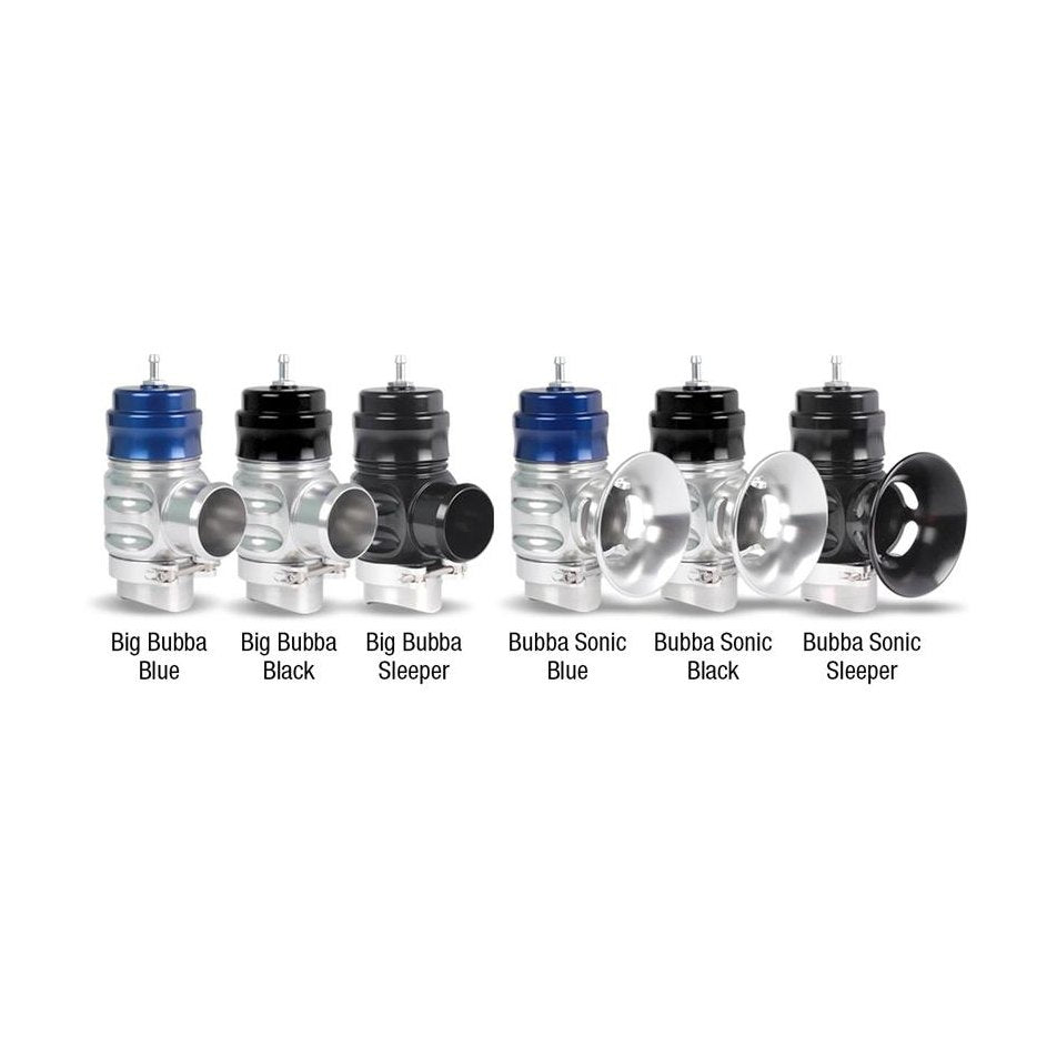 Turbosmart Universal Bubba Sonic BOV - Sleeper Big Piston Blow-Off Valve for High-Performance Turbo and Supercharged Engines