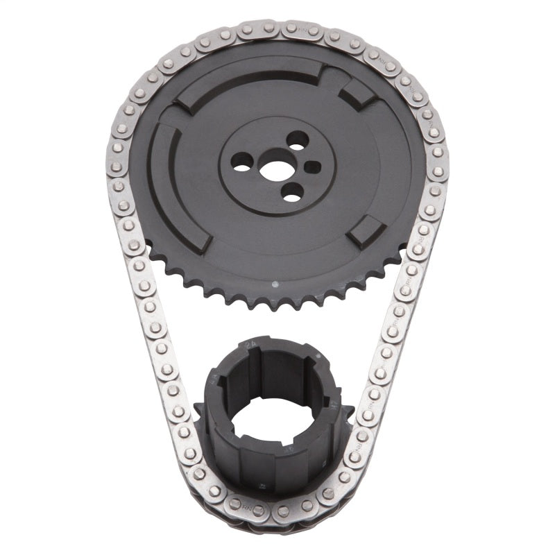 Edelbrock RPM-Link Adjustable True-Roller Timing Chain Set for GM LS3 Engines (Part #7338)