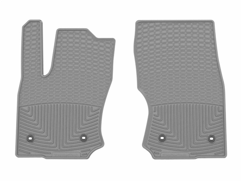 WeatherTech W766GR All-Weather Floor Mats for 2025-2026 Toyota 4Runner, Front Row, Gray