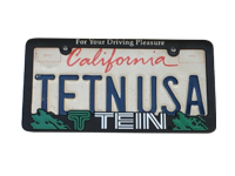 Tein License Plate Frame - Durable Automotive Aluminum Frame with Easy Mounting for Cars and Trucks