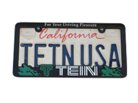 Tein License Plate Frame - Durable Automotive Aluminum Frame with Easy Mounting for Cars and Trucks