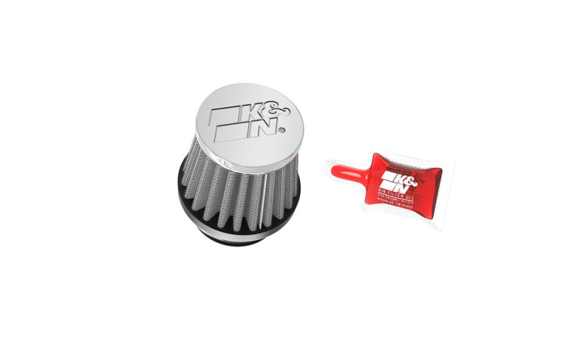 K&N Engineering Universal Chrome Air Filter Part KNRC-0790 for Automotive Applications
