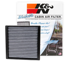 Load image into Gallery viewer, K&amp;N Engineering Part Number VF2005 Washable Cabin Air Filter for Toyota Tacoma (2005-2016)