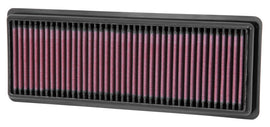K&N Engineering Part 33-2487 High-Flow Reusable Air Filter for Fiat 500 and Mini Cooper