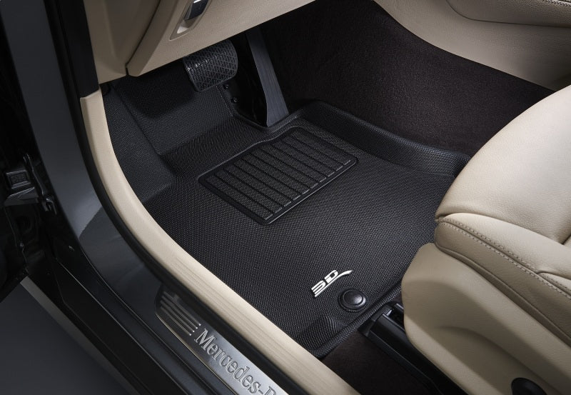 3D MAXpider KAGU Series All-Weather Floor Mats for Honda Pilot (2023-2024) – Custom Fit, Black