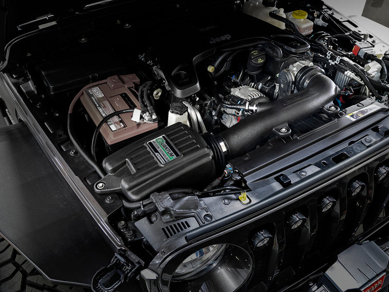 aFe Quantum Pro 5R Cold Air Intake System for Jeep Wrangler (JL) and Gladiator (JT) with V6-3.6L Engine (2018-2019)