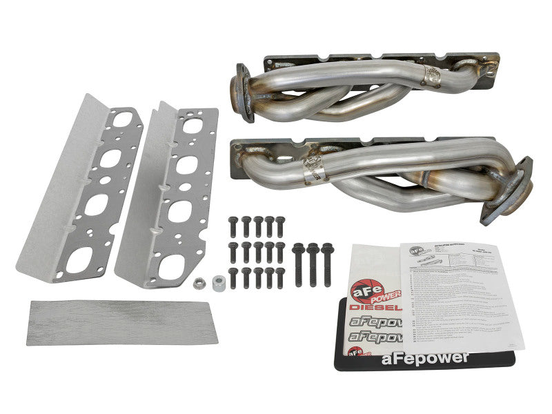 aFe Twisted Steel Header for Dodge Ram V8-5.7L HEMI (09-18) | Short Tube Exhaust Manifold