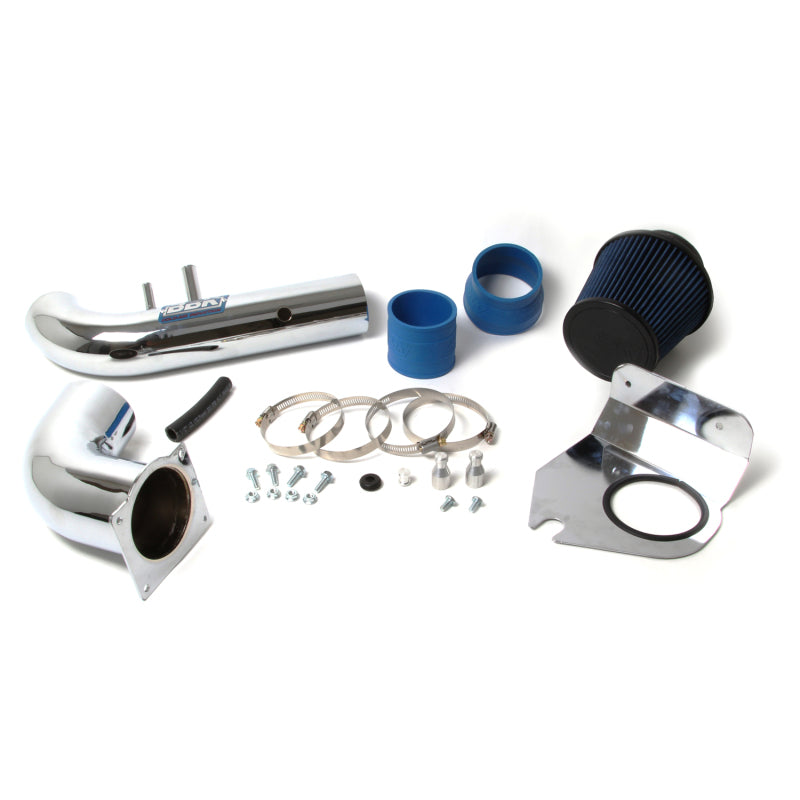BBK 96-04 Mustang 4.6 GT Cold Air Intake Kit with Chrome Finish - Improved Performance & Throttle Response