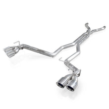 Load image into Gallery viewer, Stainless Works 2012-2015 Chevrolet Camaro ZL1 6.2L 3-Inch Catback Dual Chambered Exhaust System with X-Pipe and Quad Tips