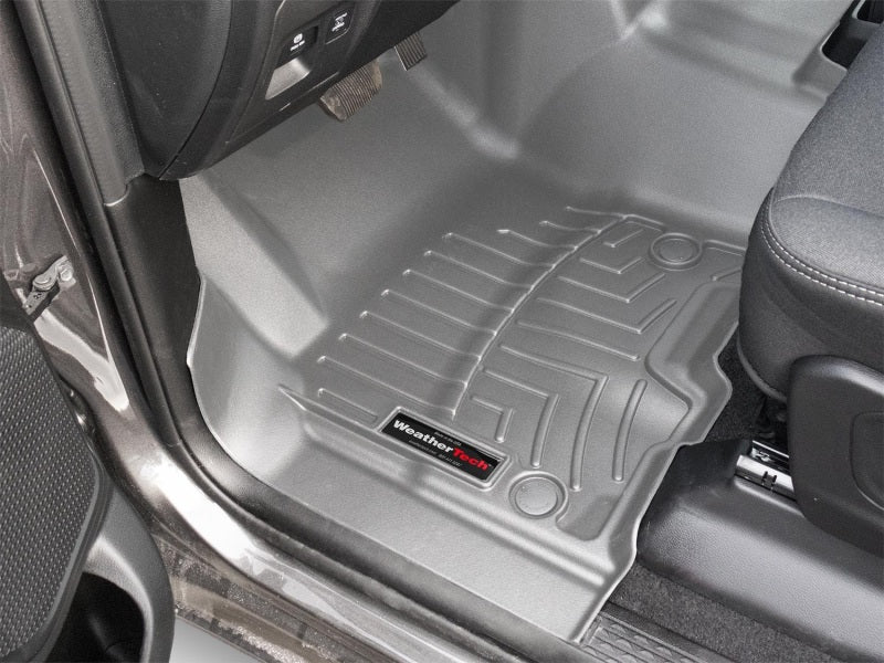 WeatherTech FloorLiner DigitalFit Front Over-the-Hump FloorLiner, Gray, Part 4618911 for 2025 Ram 1500