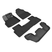 Load image into Gallery viewer, 3D MAXpider KAGU Series All-Weather Floor Mats for Honda Pilot 2023-2024 - Custom Fit, Black, 4-Piece Set