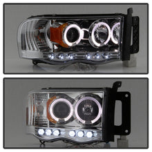 Load image into Gallery viewer, Spyder LED Halo Projector Headlights for Dodge Ram 1500 and Ram 2500 (2003-2005) * Chrome Finish