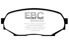 Load image into Gallery viewer, EBC Greenstuff 2000 Series Sport Brake Pads for Mazda Miata and Geo Storm * Part No. ebcDP2802