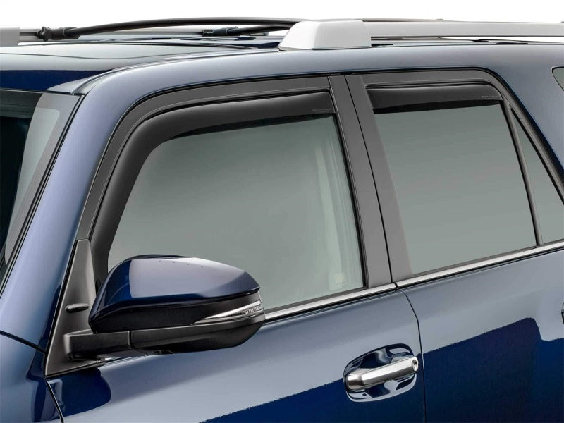 WeatherTech Part Number WET82531IM Dark Tint Side Window Deflectors for Toyota 4Runner (2010-2015)
