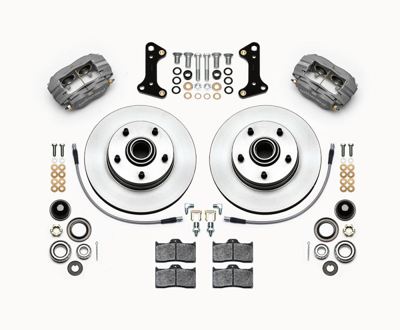 Wilwood Forged Dynalite-M Front Disc Brake Kit for GM A-Body, X-Body, and F-Body (Part #wil140-15272)