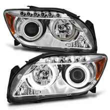 Load image into Gallery viewer, ANZO 2005-2010 Scion tC Projector Headlights with Halo - Chrome Housing and CCFL, Pair