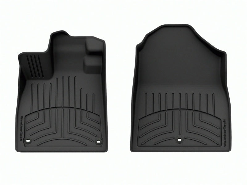 WeatherTech FloorLiner HP Front Floor Mats for 2023-2024 Honda Pilot, Black, Part Number WET4417961IM