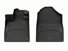 Load image into Gallery viewer, WeatherTech FloorLiner HP Front Floor Mats for 2023-2024 Honda Pilot, Black, Part Number WET4417961IM