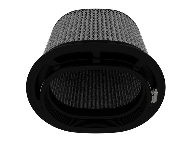 aFe MagnumFLOW HD Pro Dry S Oval Air Filter - 7 in x 4.75 in F, 9 in x 7 in T, 9 in H