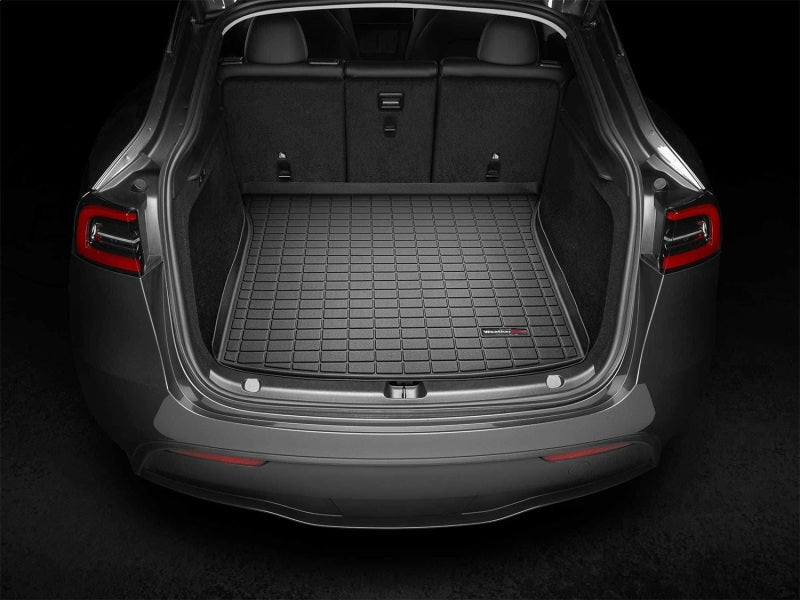 WeatherTech Part Number wet401379 Custom Cargo Liner for Tesla Model Y - Black